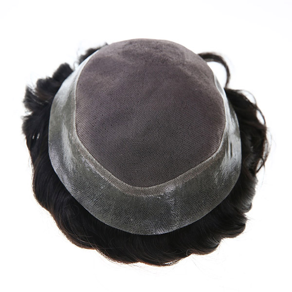 TS-1 indian human hair fine mono hair replacement4 拷贝.jpg